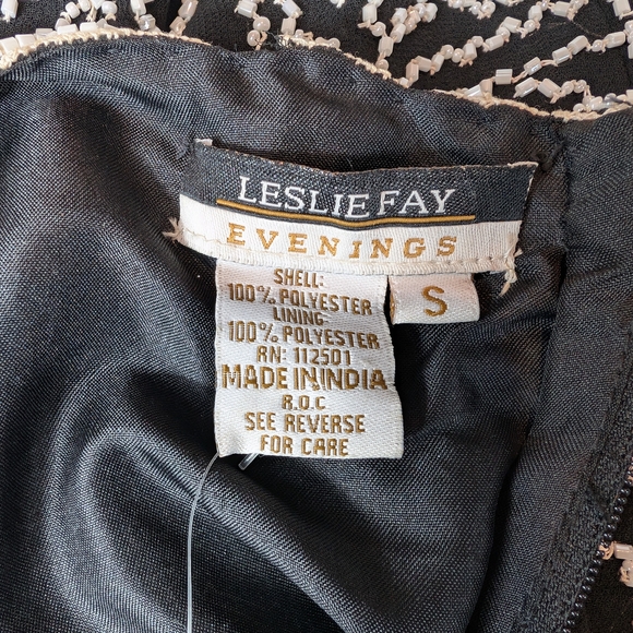 Chic Black and White Beaded Women's Blouse - Picture 9 of 10